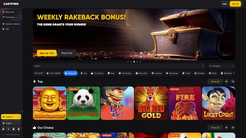 Caswino888 casino homepage